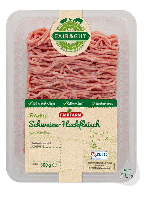 Das Fairfarm-Schweinehack.