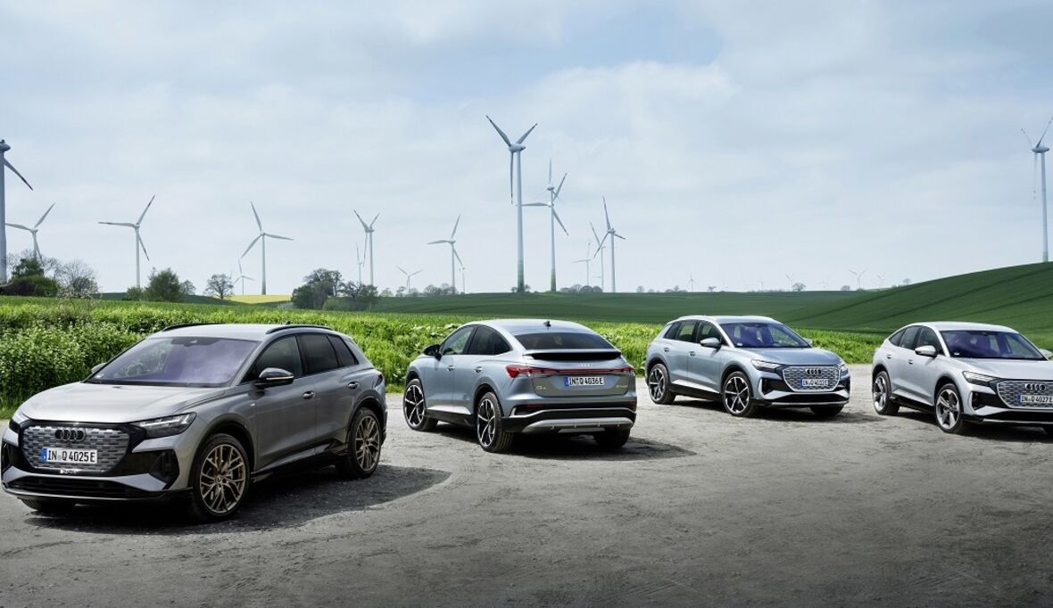 Audi erreicht 2021 CO2-Flottenziele für Europa deutlich 