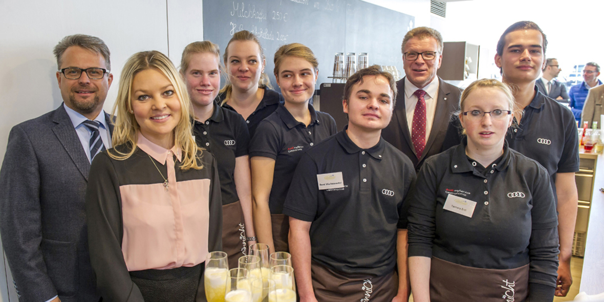 Audi eröffnet „Café Vergissmeinnicht”