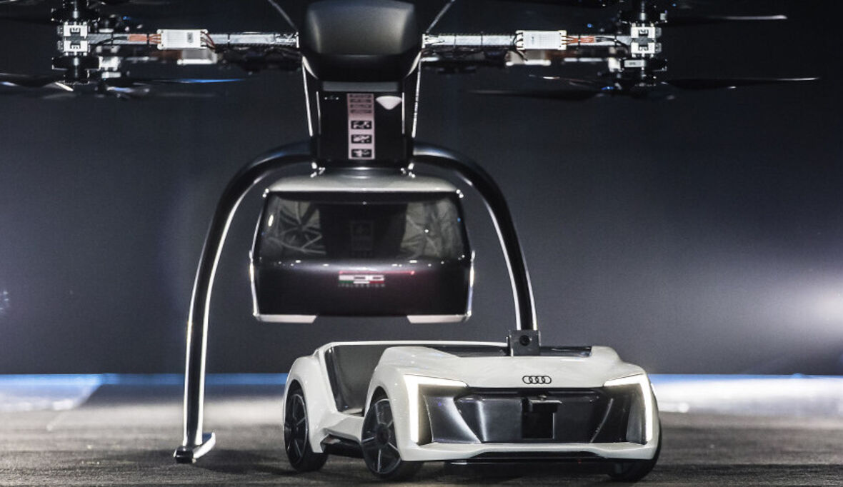 Audi, Airbus und Italdesign testen Flugtaxi-Konzept