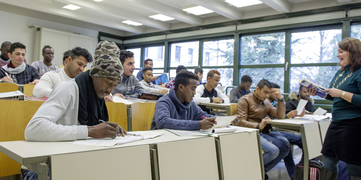Schulklassen für Flüchtlinge