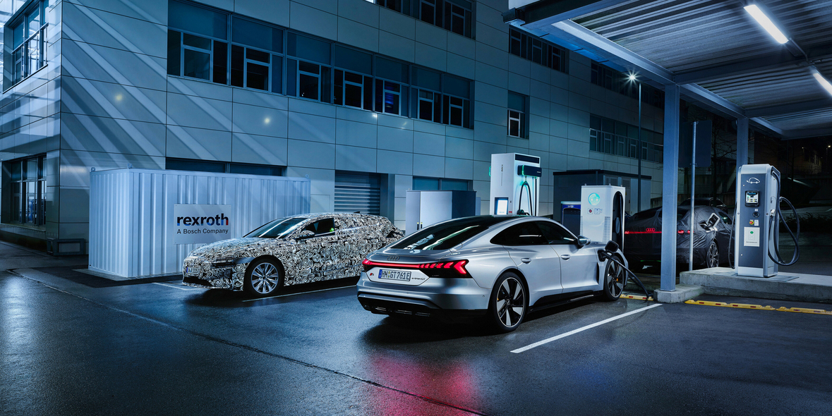 Audi testet Laden von Elektroautos in Stromnetzen aus aller Welt