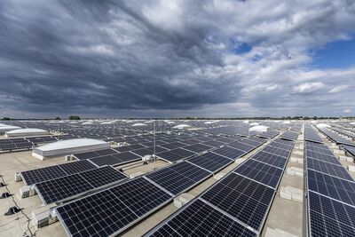 Im Werk Ingolstadt wurden bisher 23.000 Quadratmeter Photovoltaik installiert.