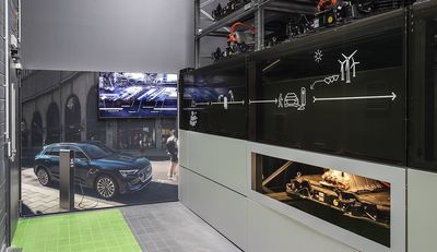 Berliner EUREF-Campus: Audi eröffnet Batteriespeicher 