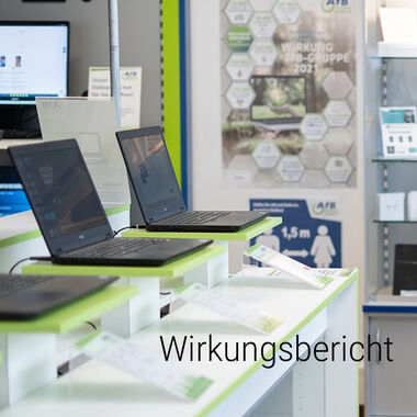 Blickpunkt AfB auf UmweltDialog Kachel 1 Wikrungsbericht