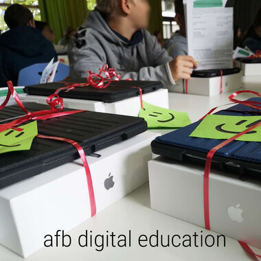 Blickpunkt AfB auf UmweltDialog Kachel 3 afb digital education