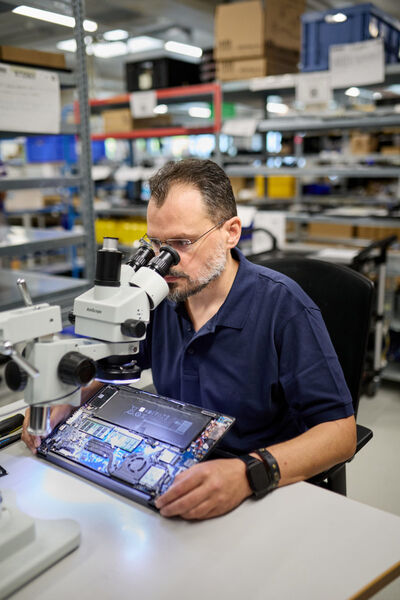 Überprüfung von IT-Geräten