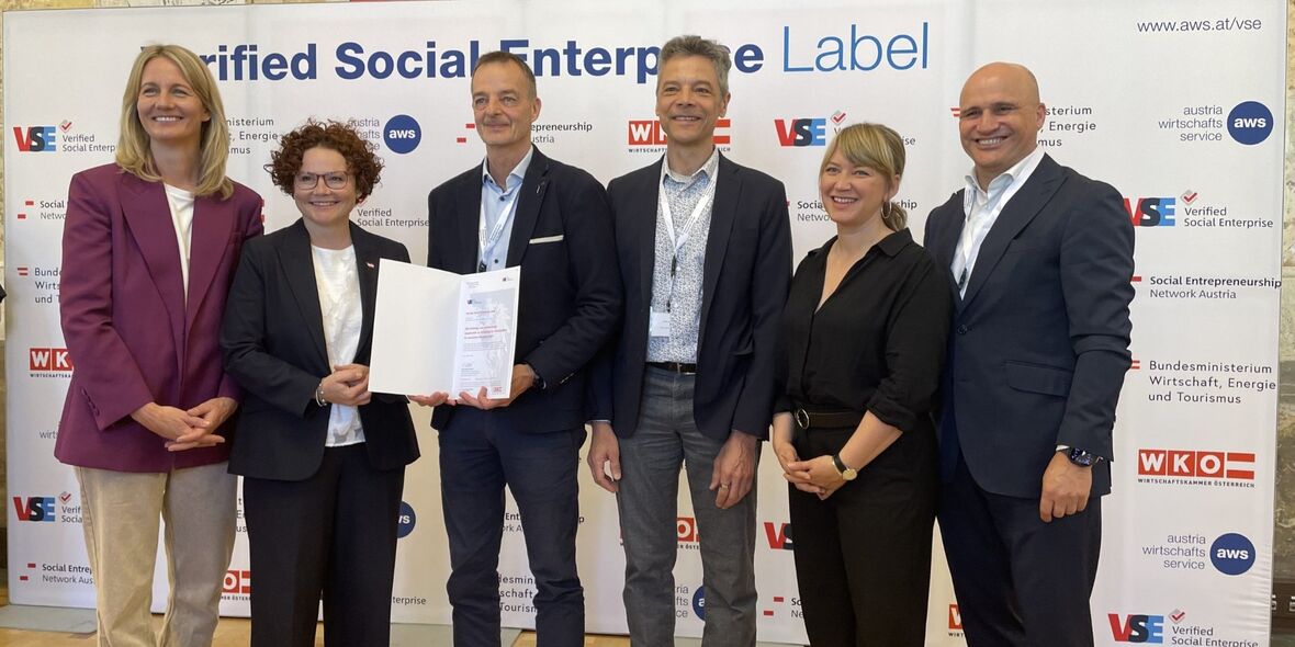 afb social &amp; green IT mit dem Label „Verified Social Enterprise“ ausgezeichnet