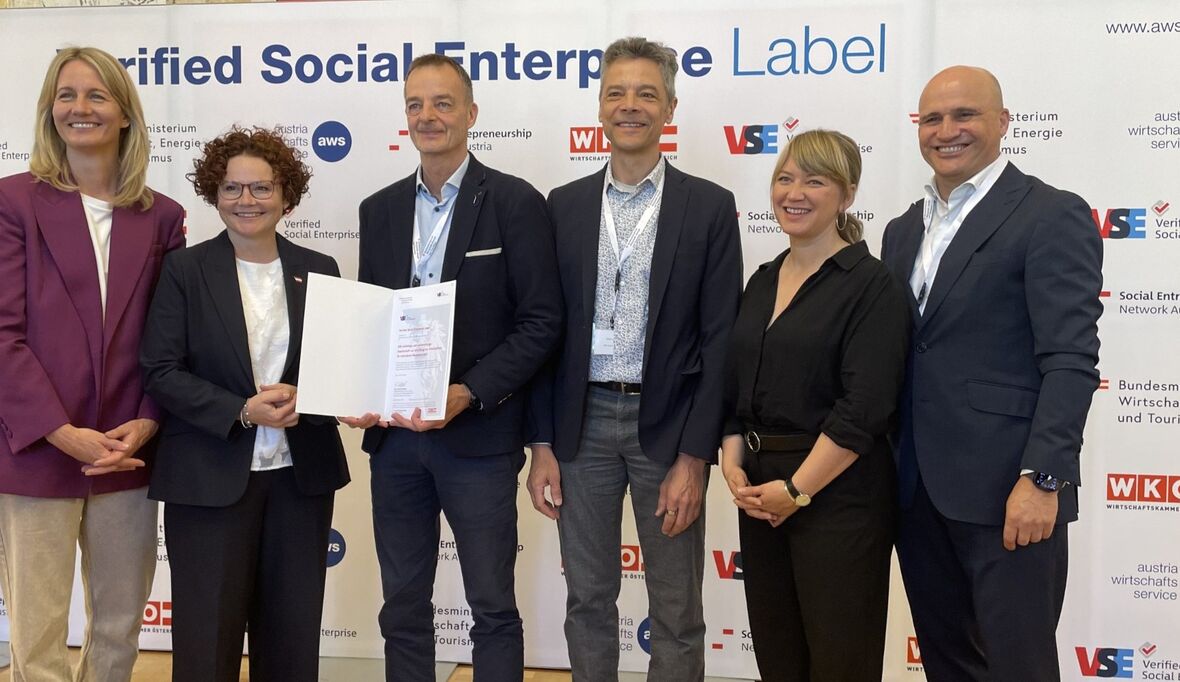 afb social &amp; green IT mit dem Label „Verified Social Enterprise“ ausgezeichnet