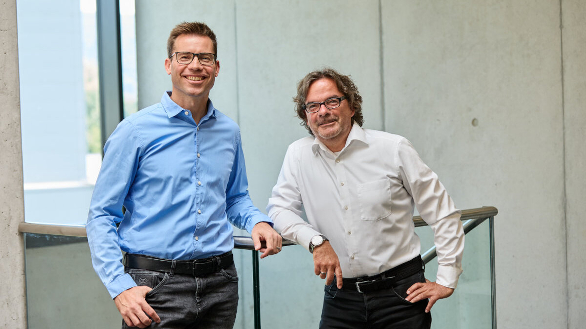 Daniel Büchle, Geschäftsführer AfB und Mike Reif, Geschäftsführer AfB.