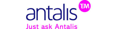 Antalis Logo mit Weißrand.
