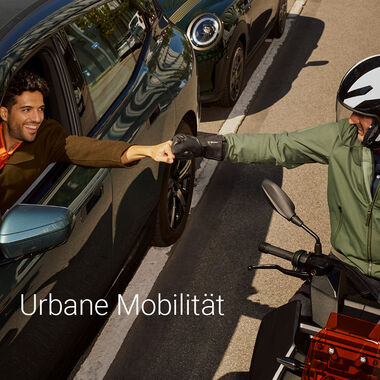 Blickpunkt BMW Kachel 4: Urbane Mobilität 