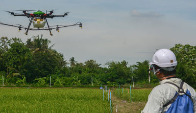 Moderne Technologien für den Reisanbau
