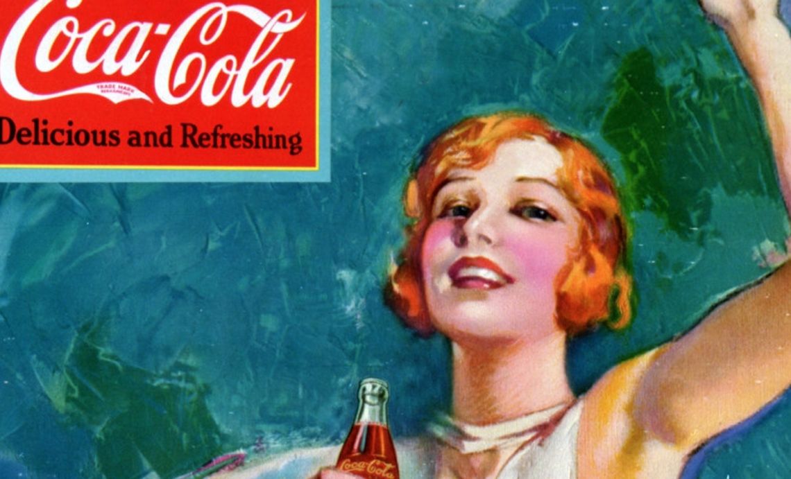 Ein Werbeposter aus dem Jahr 1931.