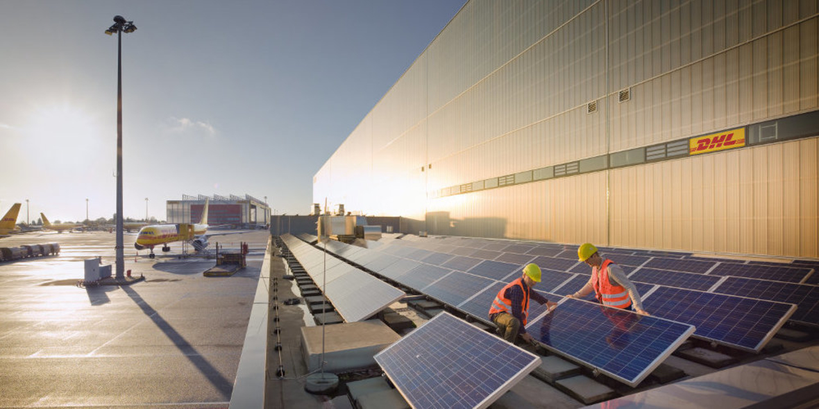Deutsche Post DHL erreicht selbst gesetztes Ökostromziel 