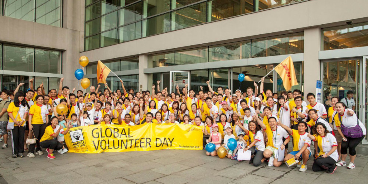 Global Volunteer Day der Deutschen Post: "Etwas Bleibendes schaffen"