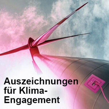 BP Deutsche Telekom Kachel Auszeichnung für Klimaengagement