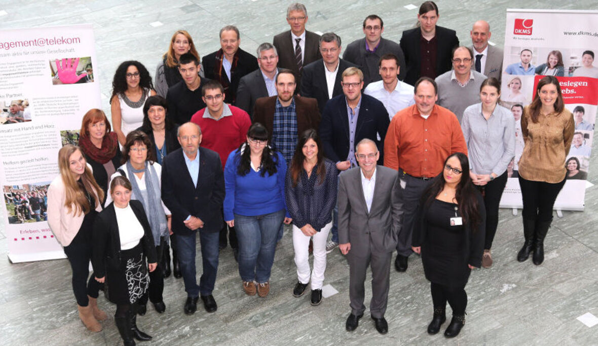 Telekom: 20 Jahre Kooperation mit DKMS