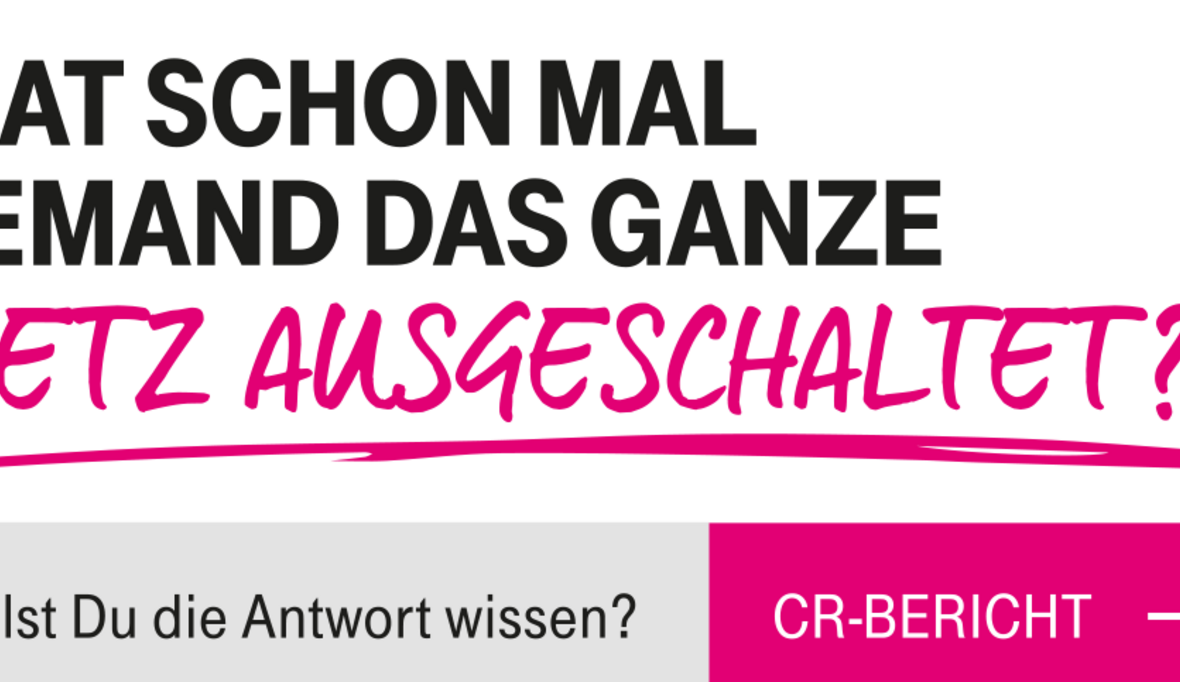 Deutsche Telekom AG legt Corporate-Responsibility-Bericht 2016 vor 