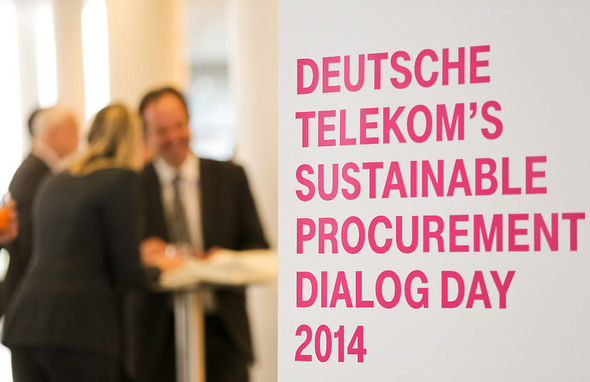 Sustainable Procurement Dialog Day 2014 der Deutschen Telekom