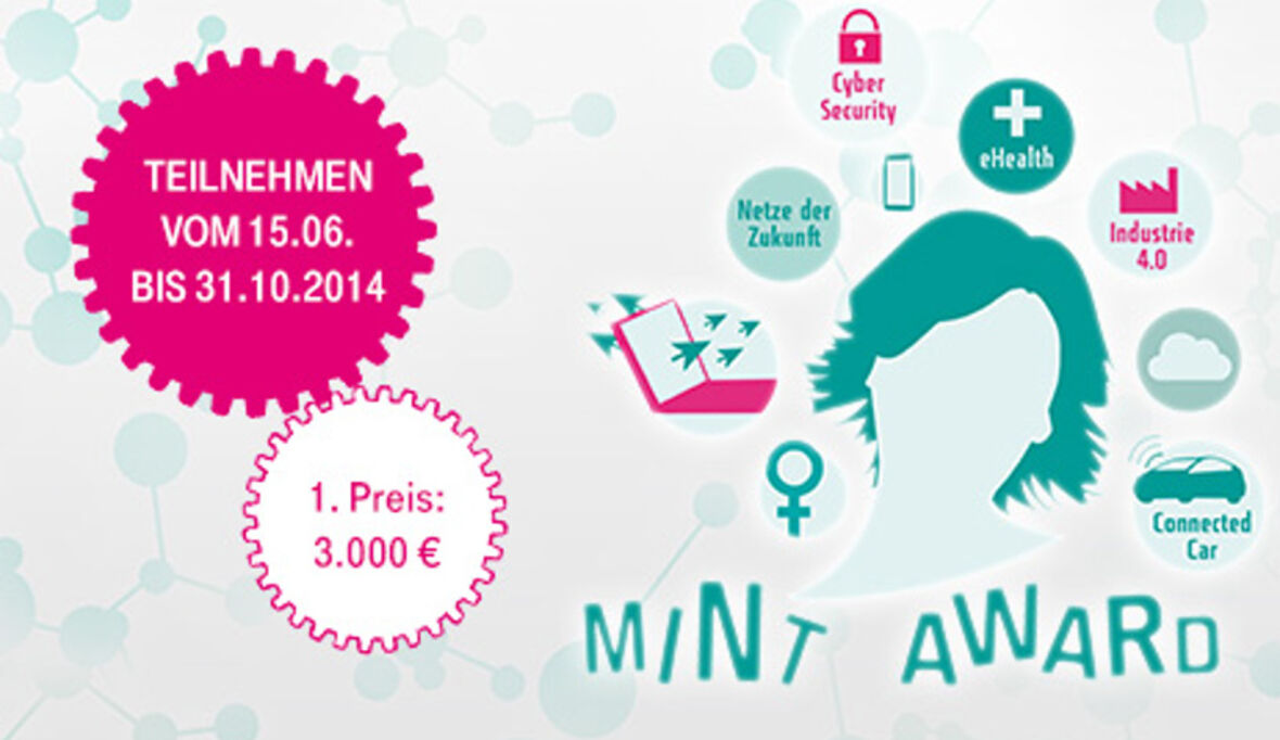  Mit Abschlussarbeiten den Frauen-MINT-Award 2014 gewinnen