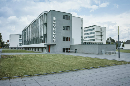 Bauhaus Ansicht von Außen