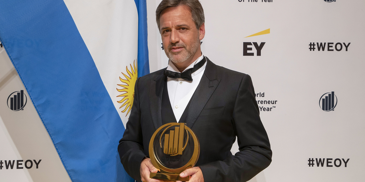 Gaston Taratuta gewinnt Wahl zum „EY World Entrepreneur Of The Year“