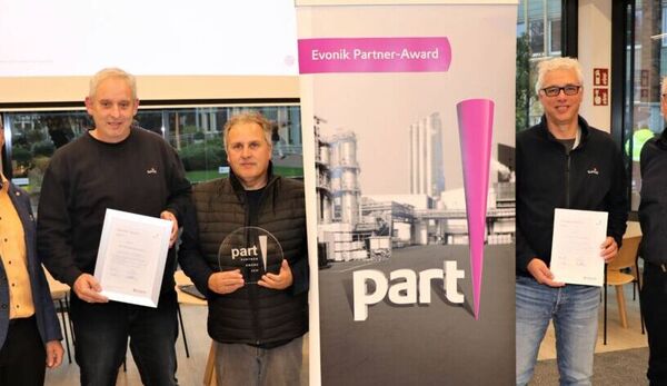 Evonik in Darmstadt zeichnet Partnerfirmen mit dem PART-Award der Arbeitssicherheit aus