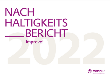 Evonik Nachhaltikeitsbericht 2022