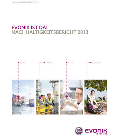 Nachhaltigkeitsbericht 2013 von Evonik