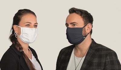 HAKRO produziert bunte Mund-Nasen-Masken