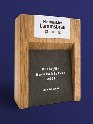 Neumarkter Lammsbräu Preis für Nachhaltigkeit 2021 