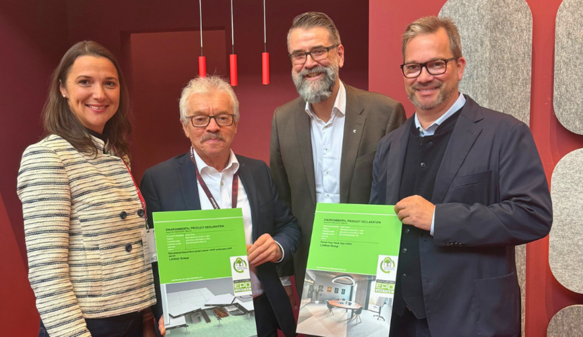 Lindner Group deklariert als erster Komplettanbieter Re-Use-EPD beim IBU