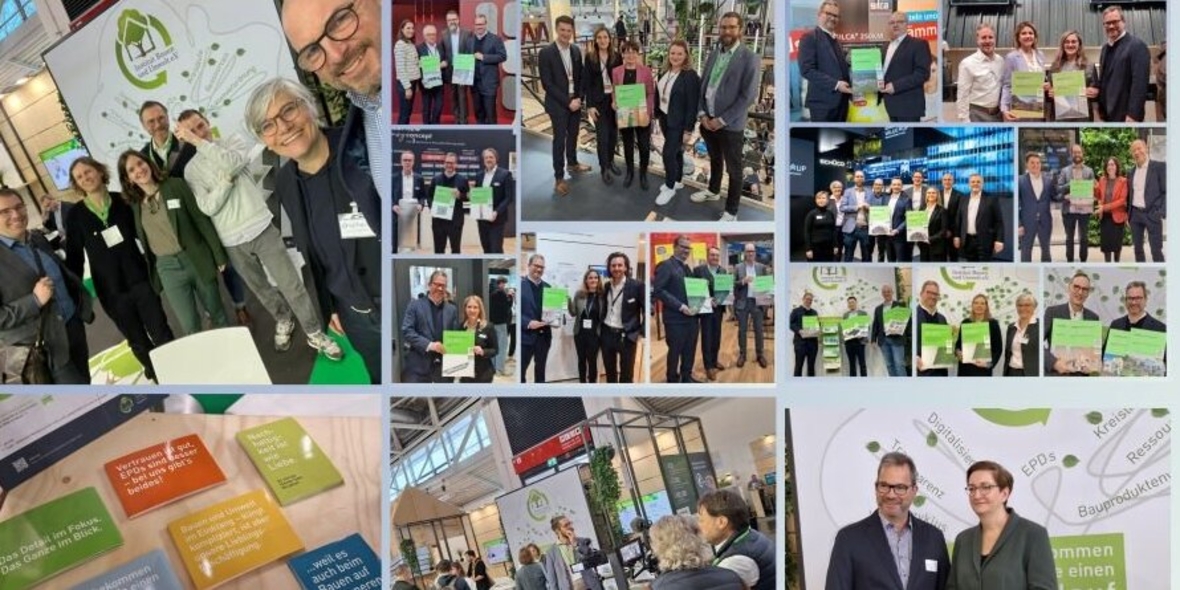 IBU auf der BAU 2025: Fokus auf nachhaltiges Bauen und EPDs