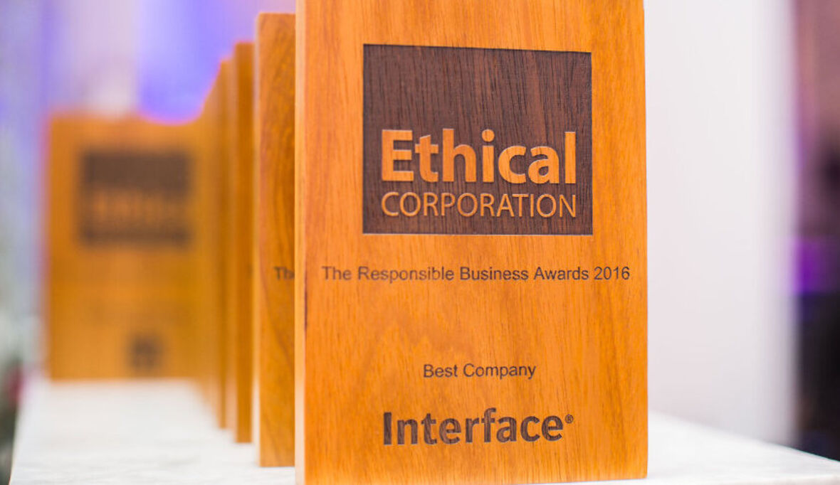 Interface als Best Company ausgezeichnet