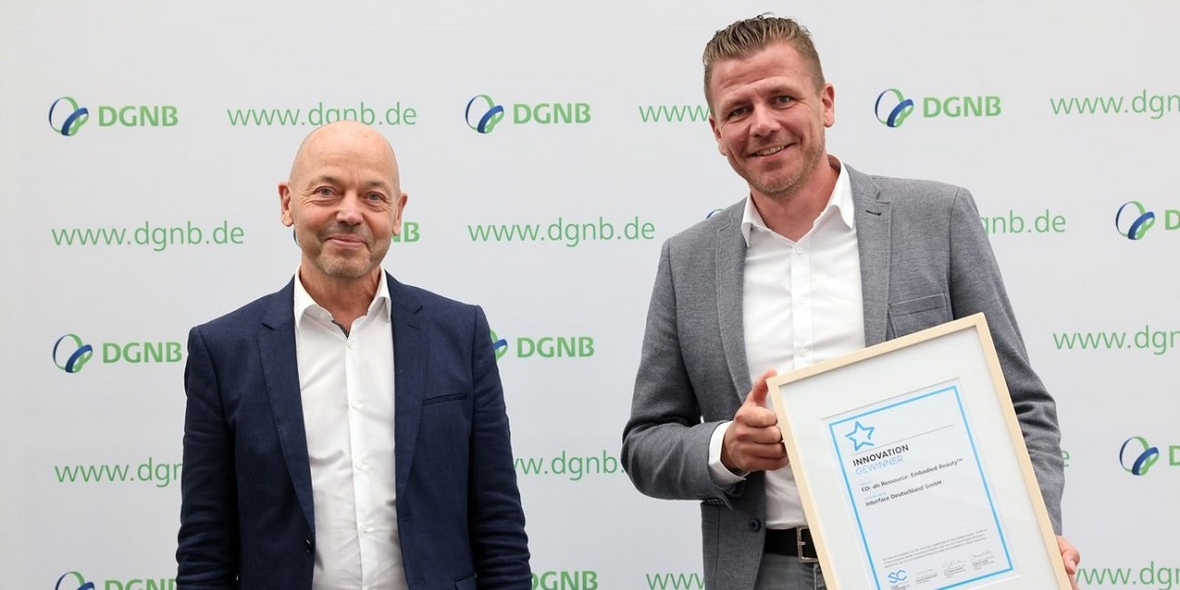 Interface ist Gewinner der DGNB Sustainability Challenge