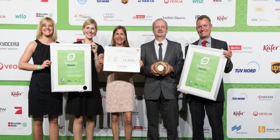 VAUDE gewinnt KYOCERA Umweltpreis: Green Office