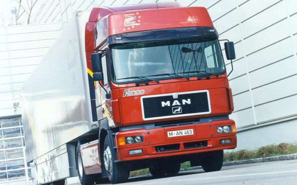    1994: Der MAN F2000 wird zum Erfolgsmodell der 90er Jahre.