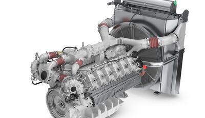 Erster Gas-Genset-Motor von MAN Engines