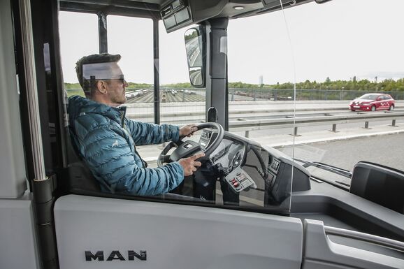 MAN Efficiency Run, mit dem MAN eBus Lions City 12e