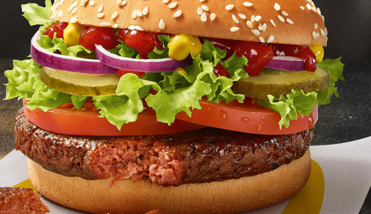 McDonald's bietet ersten veganen Burger an