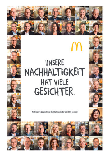 Nachhaltigkeitsbericht 2015 von McDonald´s