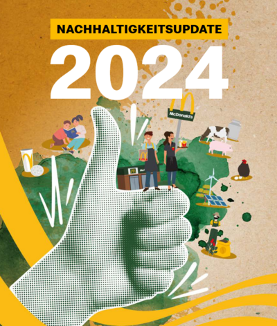 Screenshot McDonalds Nachhaltigkeitsupdate 2024
