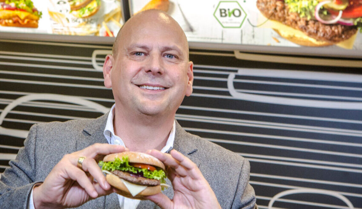 Der erste McDonald’s Burger mit 100 Prozent Bio-Rindfleisch