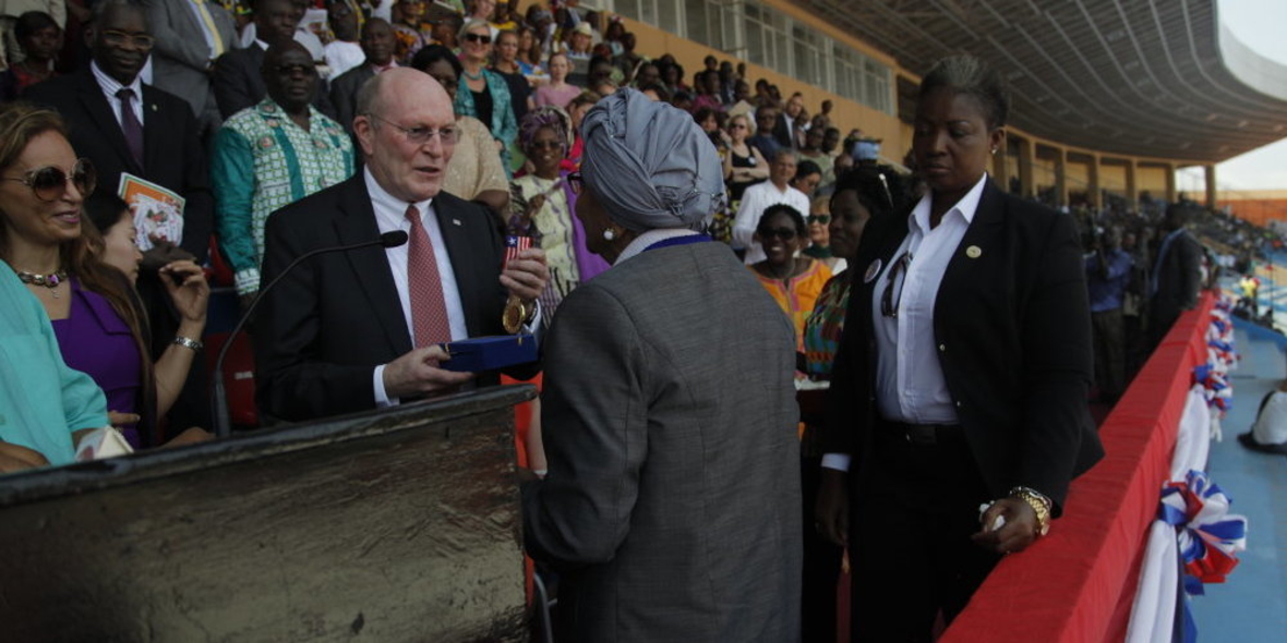 Merck für Engagement in Afrika ausgezeichnet