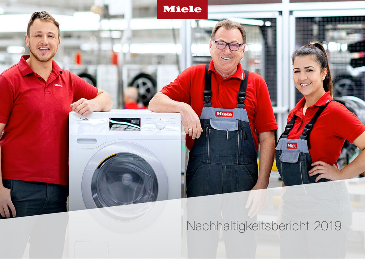 Miele-Nachhaltigkeitsbericht 2019