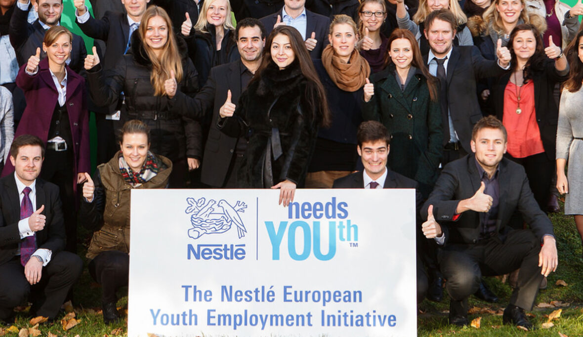 Nestlé stellt „Alliance for YOUth“ in Europa vor