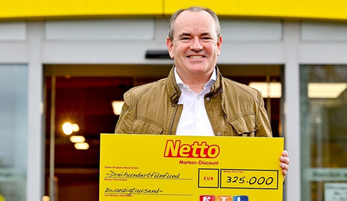 Netto spendet 325.000 Euro für Kinderhilfsprojekte