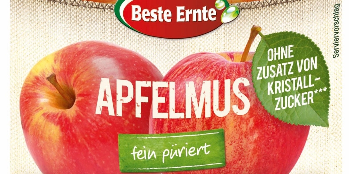 Netto: Apfelmus und Apfelmark ohne Zuckerzusatz