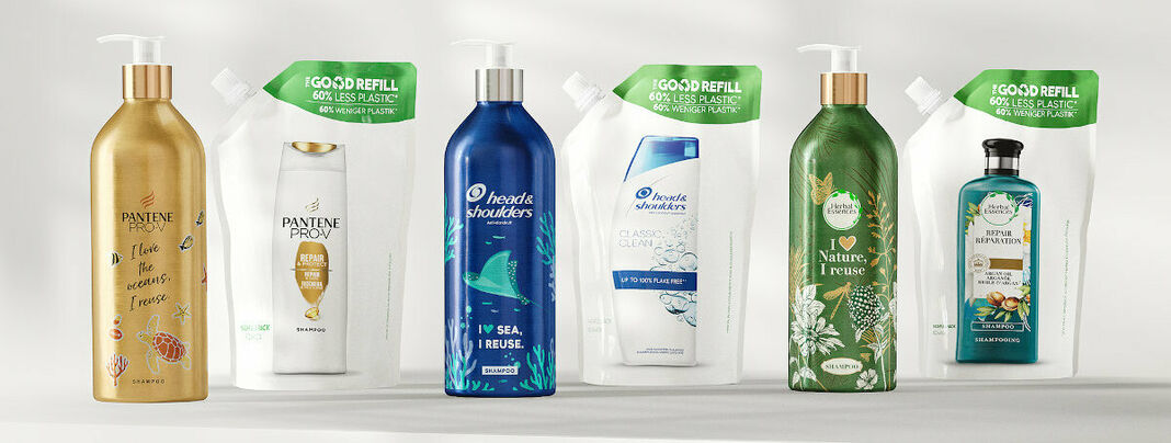 Beim Nachfüllsystem „Refill the Good“ hat P&G viel Wert auf ein attraktives Design gelegt